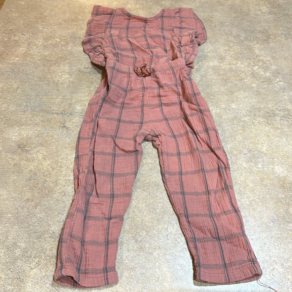 Girls Easy-Peasy romper jumpsuit size 4T